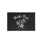 Weiße Rose Flag