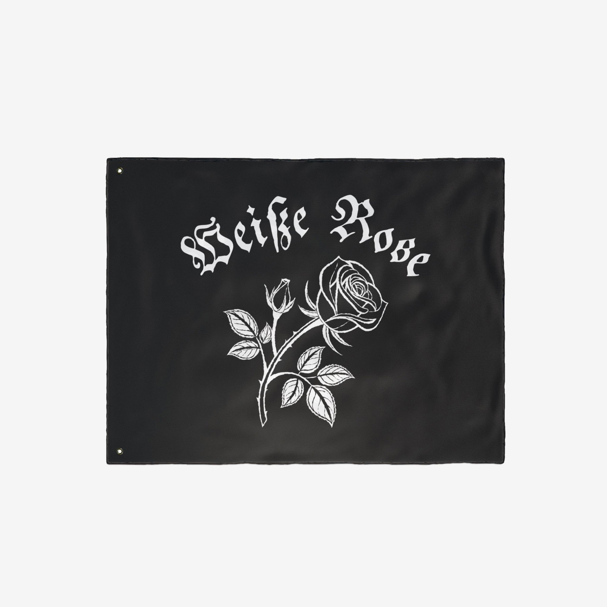 Weiße Rose Flag
