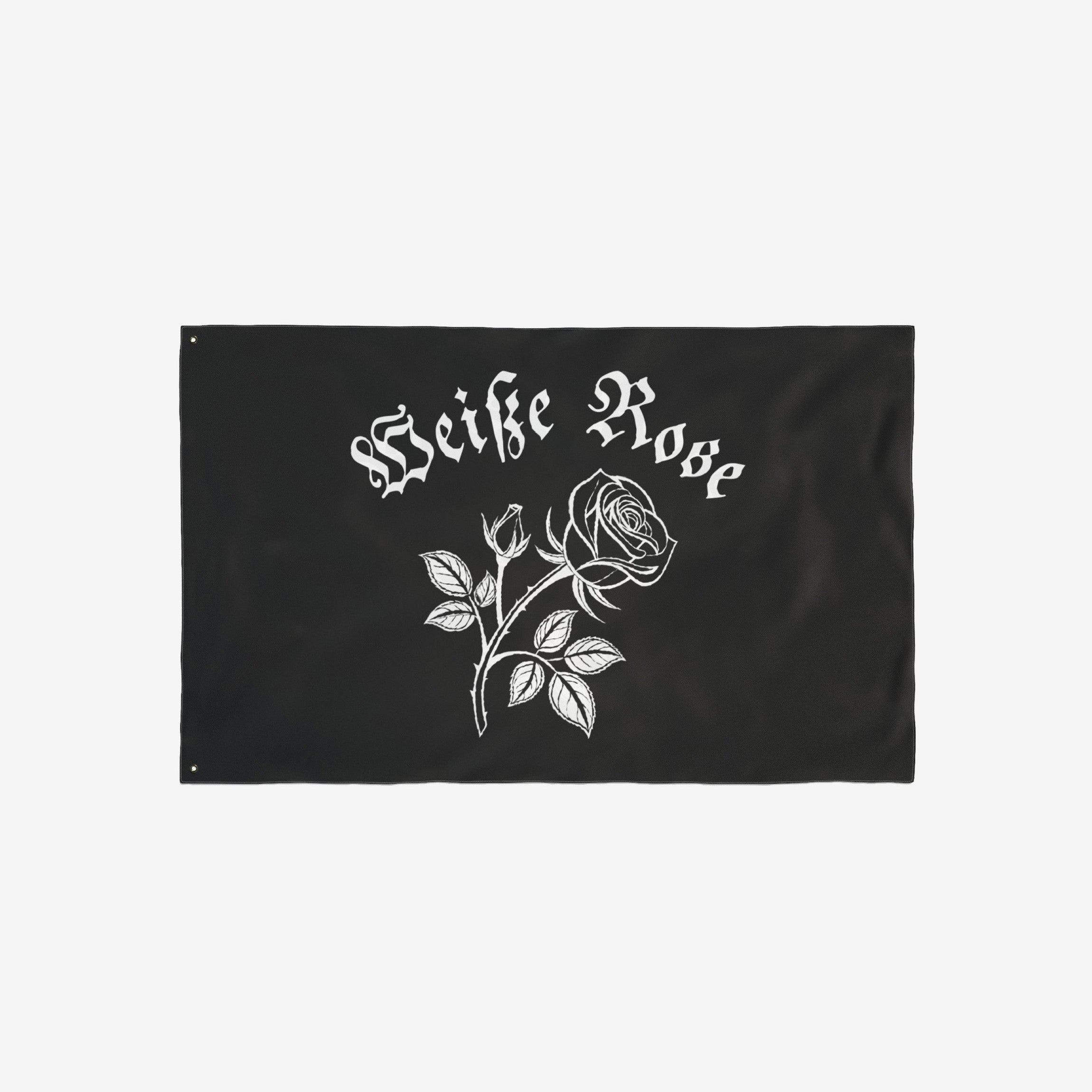 Weiße Rose Flag