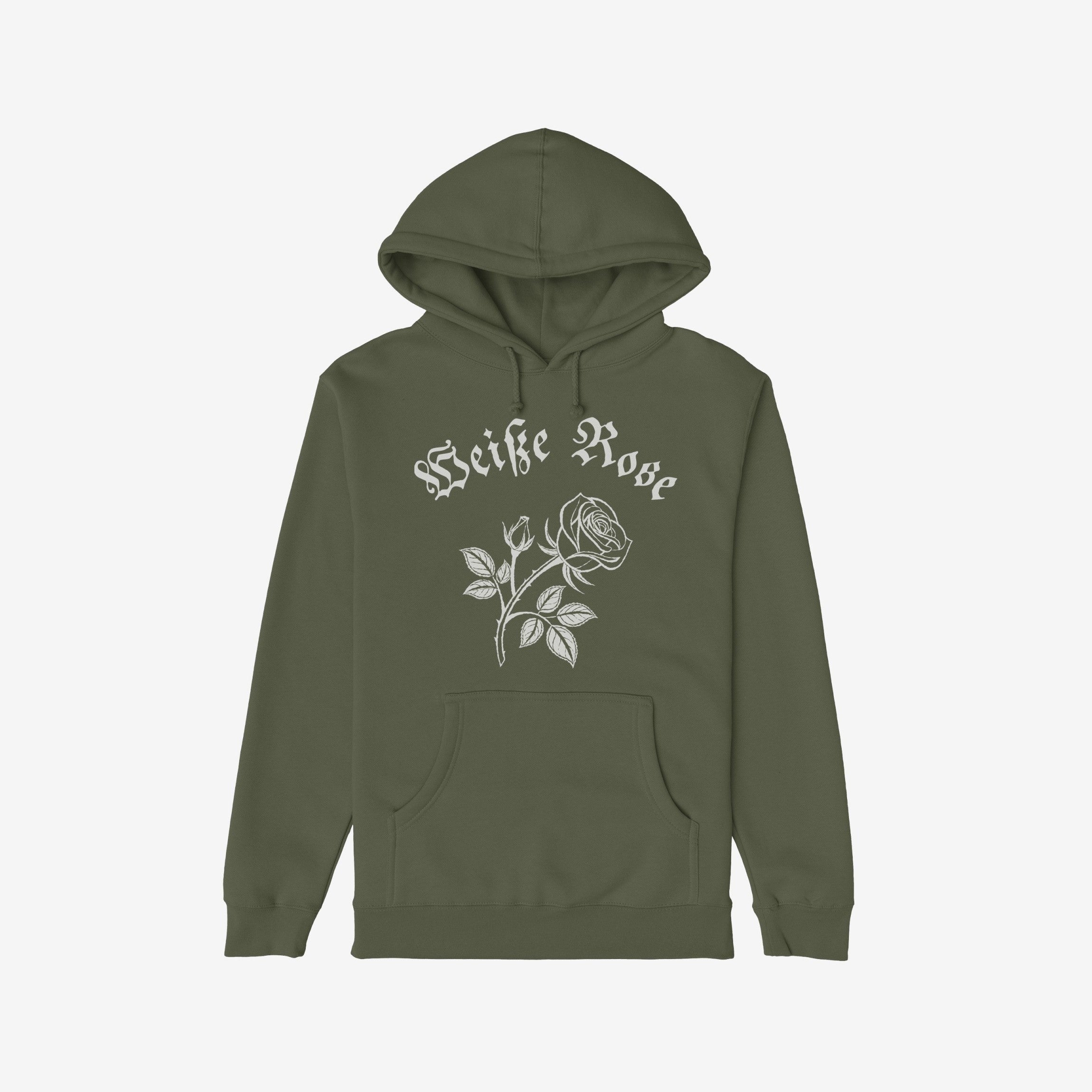 Weiße Rose Hoodie & Sweatshirt