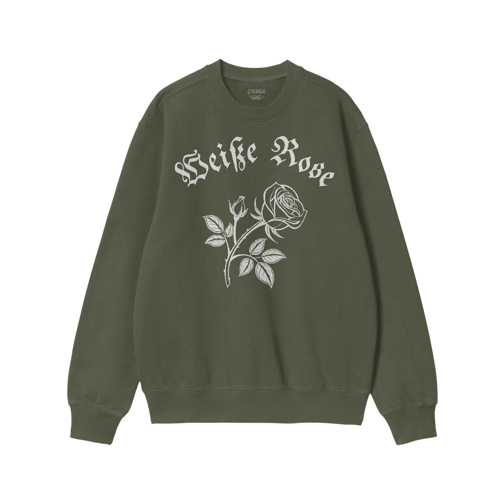 Weiße Rose Sweatshirt