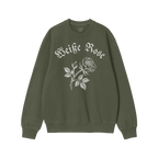 Weiße Rose Sweatshirt