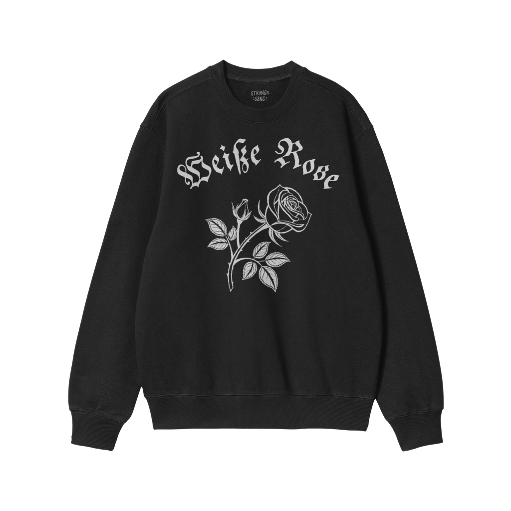 Weiße Rose Sweatshirt