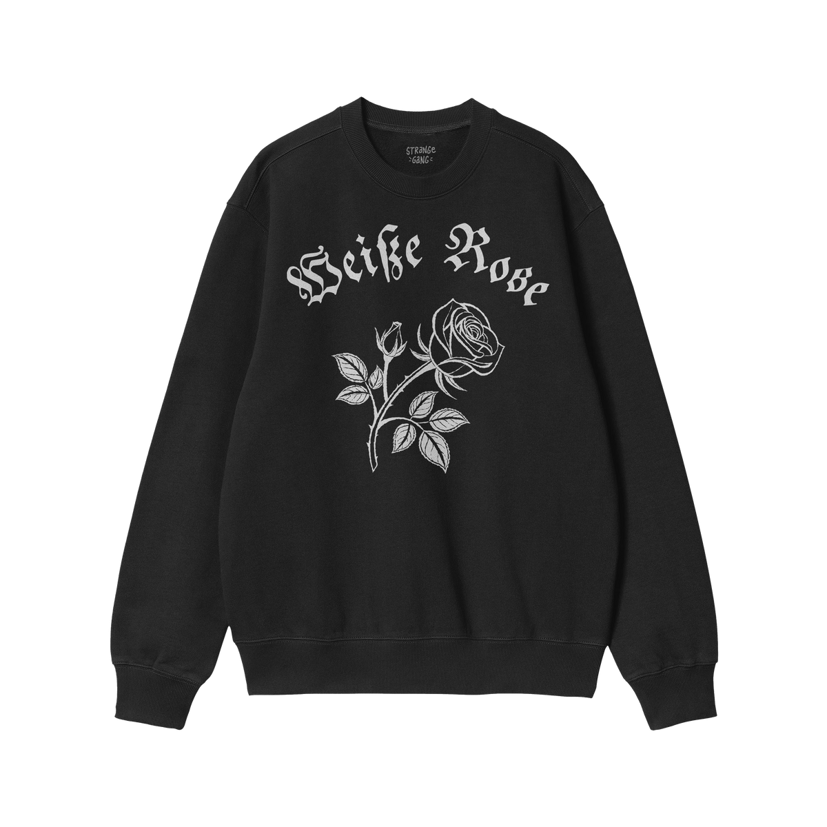 Weiße Rose Sweatshirt