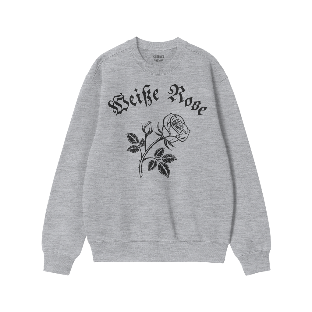 Weiße Rose Sweatshirt