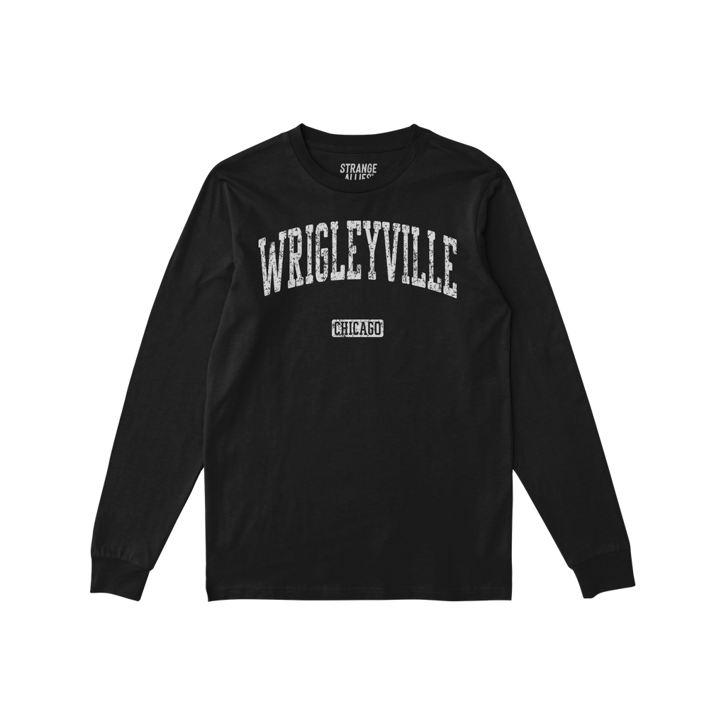 Wrigleyville Chicago Long Sleeve T-shirt