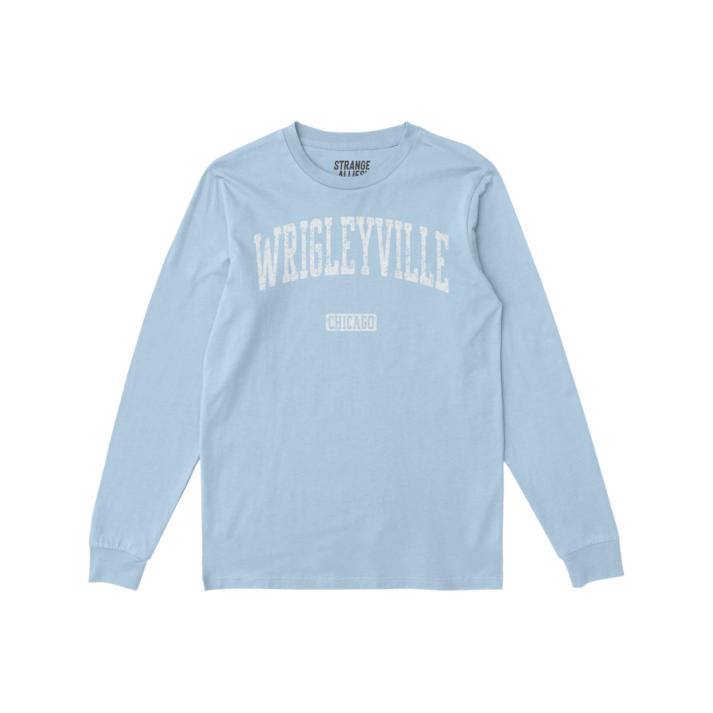 Wrigleyville Chicago Long Sleeve T-shirt