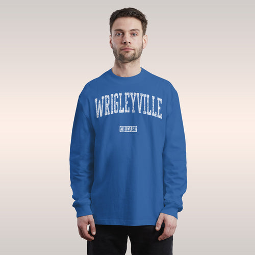 Wrigleyville Chicago Long Sleeve T-shirt