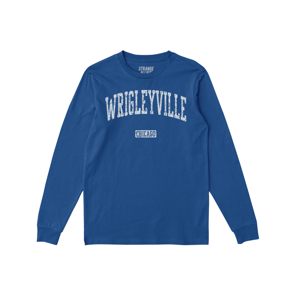 Wrigleyville Chicago Long Sleeve T-shirt